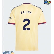 Moški Nogometni dresi Arsenal William Saliba #2 Tretji 2026-27 Kratek Rokav